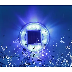 Sunbonar Band Pretty Round PC  IP68 Waterproof LED led solar  road studs for the pathway garage deck garden lighting