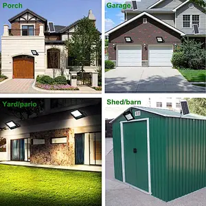 SunBonar Rechargeable Portable Waterproof Solar LED Flood Lights 100w for Outdoor Camping Hiking Emergency Car Repairing