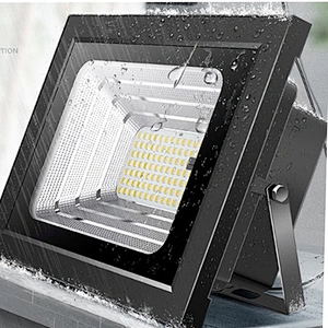 solar garden spot light Remote Solar Lights Dusk to Dawn  with 10W 800 LM Dual 60 LEDs for Fence Yard Garden Pool Street Lawn