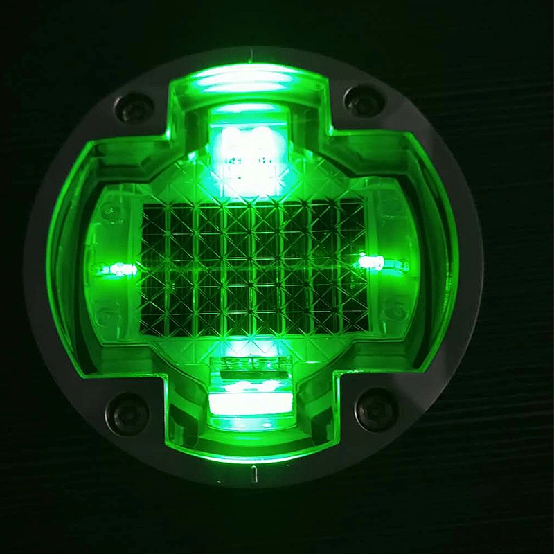 IP68 Aluminum High brightness Reflector LED Cat Eye Driveway Pavement Marker  Solar Road stud solar pavement marker Underground Traffic Light