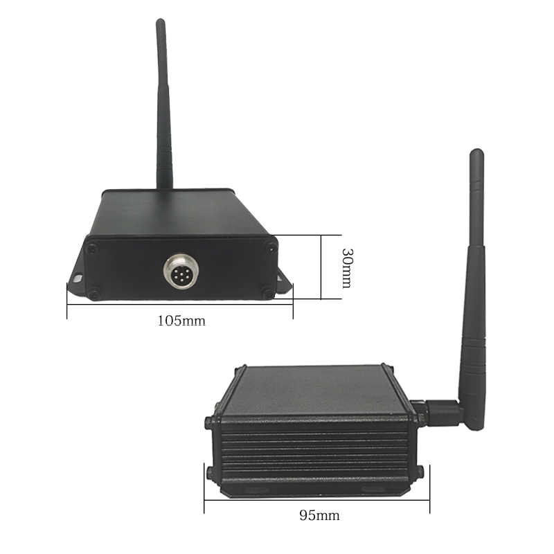 ahd receiver transmitter for rearview monitor and camera