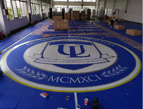 PP TILES FOR A SCHOOL IN PANAMA