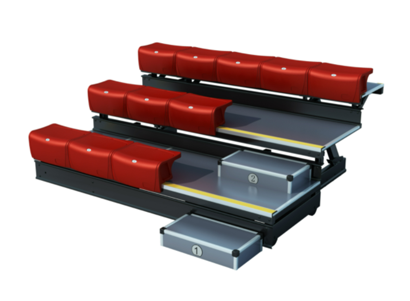 bleacher seating