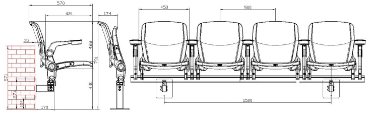 stadium seat