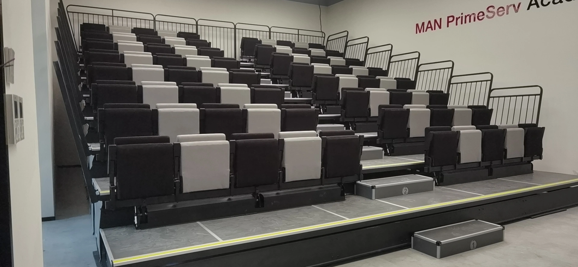 bleacher seating