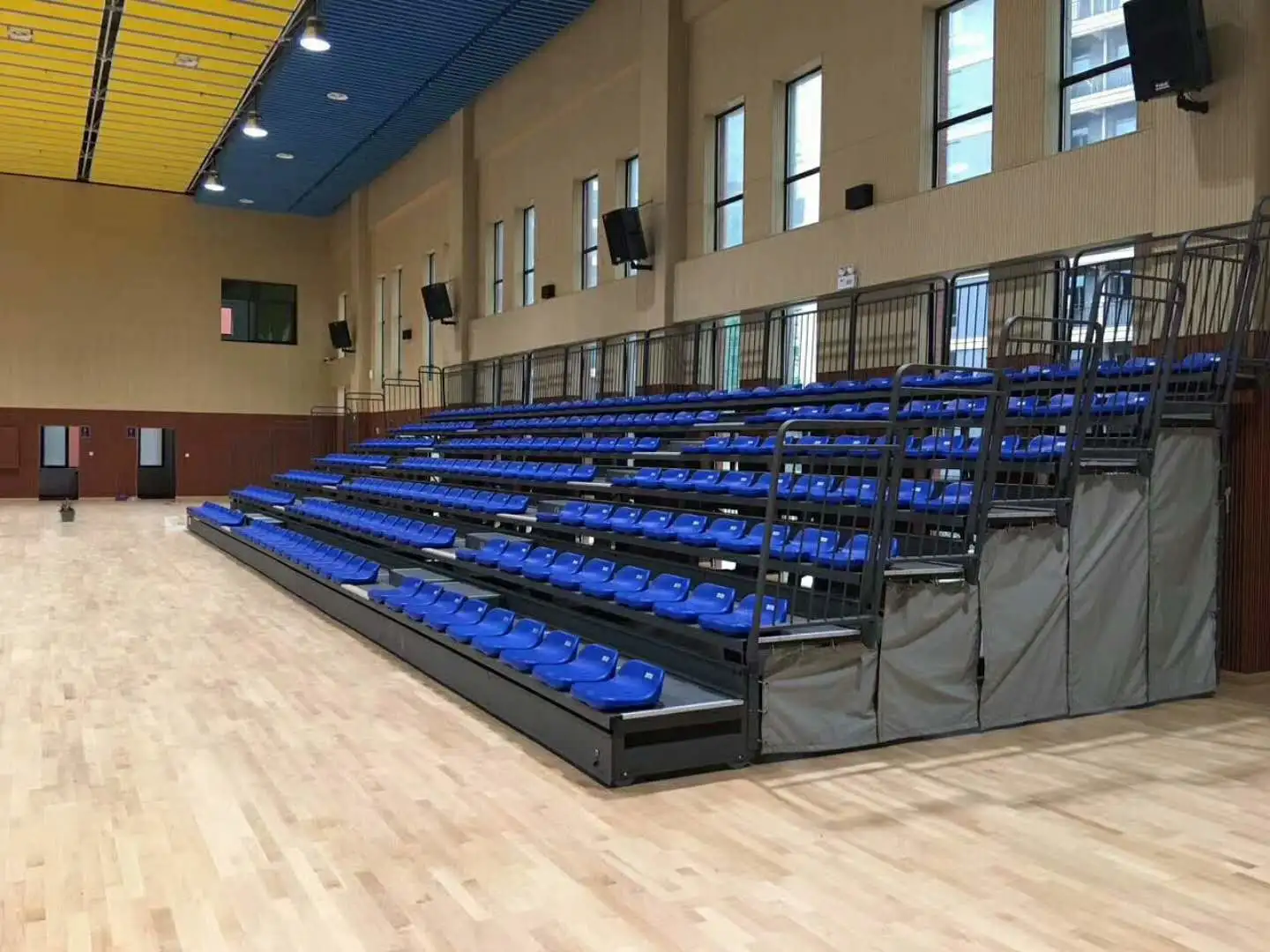 bleacher seating