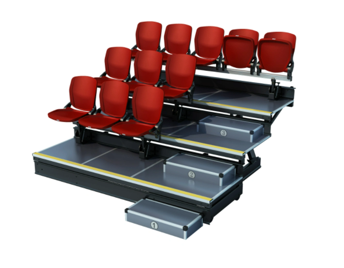 bleacher seating