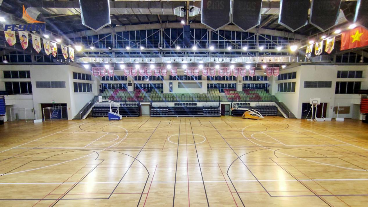 PVC sports flooring