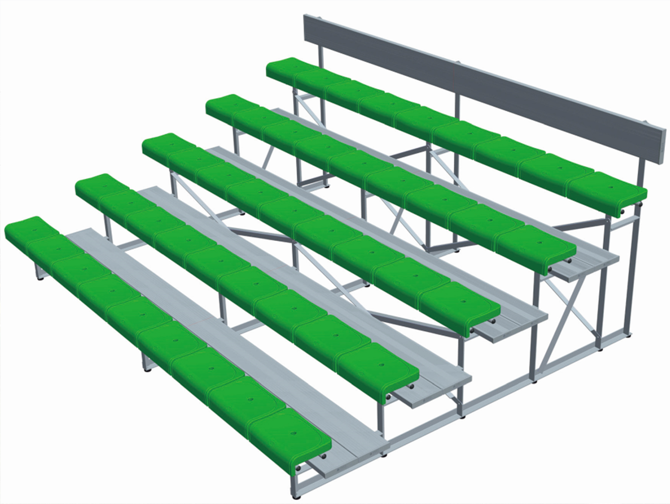 aluminum bench