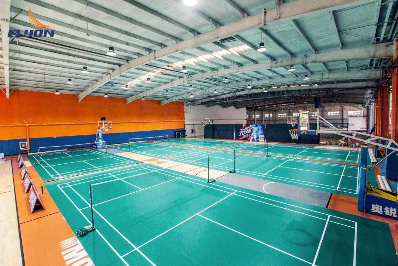 PVC sports flooring