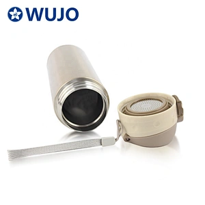 Magfrasco high quality hot cold vacuum insulated double wall stainless steel  black water bottle