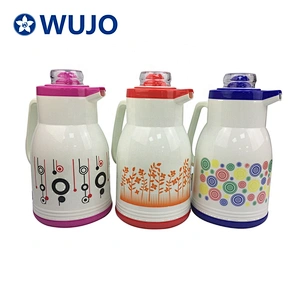 WUJO 1L 1.9L vacuum thermal tea turkish arab insulation plastic coffee pot