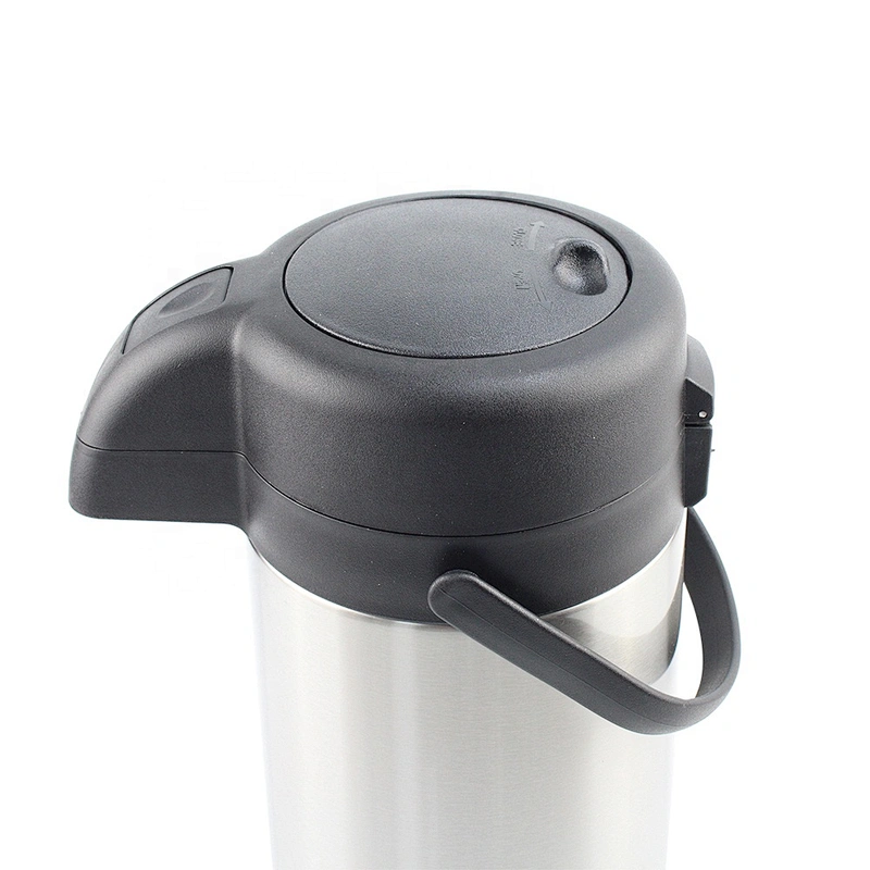 Magfrasco 2.2L pump pressure glass liner stainless steel thermal thermos air pot