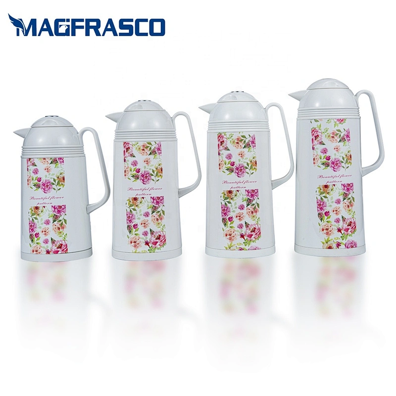 1L 1.3L 1.6L 1.9L Glass Refill Metal Body Big Capacity Tea Water Coffee Thermos Flask Vacuum