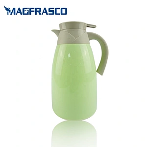 1L 1.3L 1.6L 1.9L Custom wholesale handgrip hot cold water thermal vacuum plastic coffee thermos with glass liner