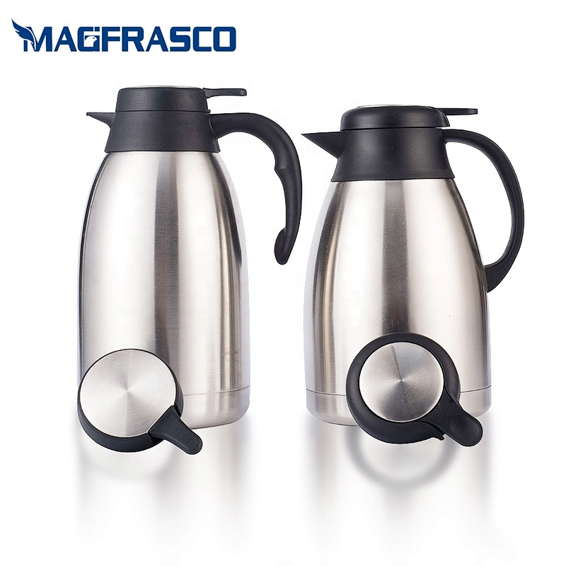 Factory SGS LFGB High Quality Double Wall Stainless Steel Thermos Pot for Tea and Coffee