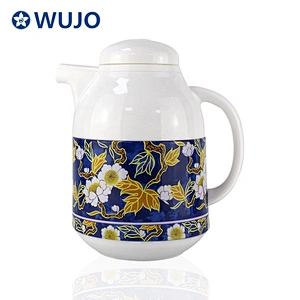 1L Middele East arabic antique trendy vacuum thermos glass inner percolator tea infuser flask