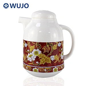 1L Middele East arabic antique trendy vacuum thermos glass inner percolator tea infuser flask