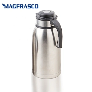OEM 1.2L 1.5L 2.0 Liters Custom Capacity Logo Stainless Steel Thermal Arab Printed Double Wall Coffee Pot