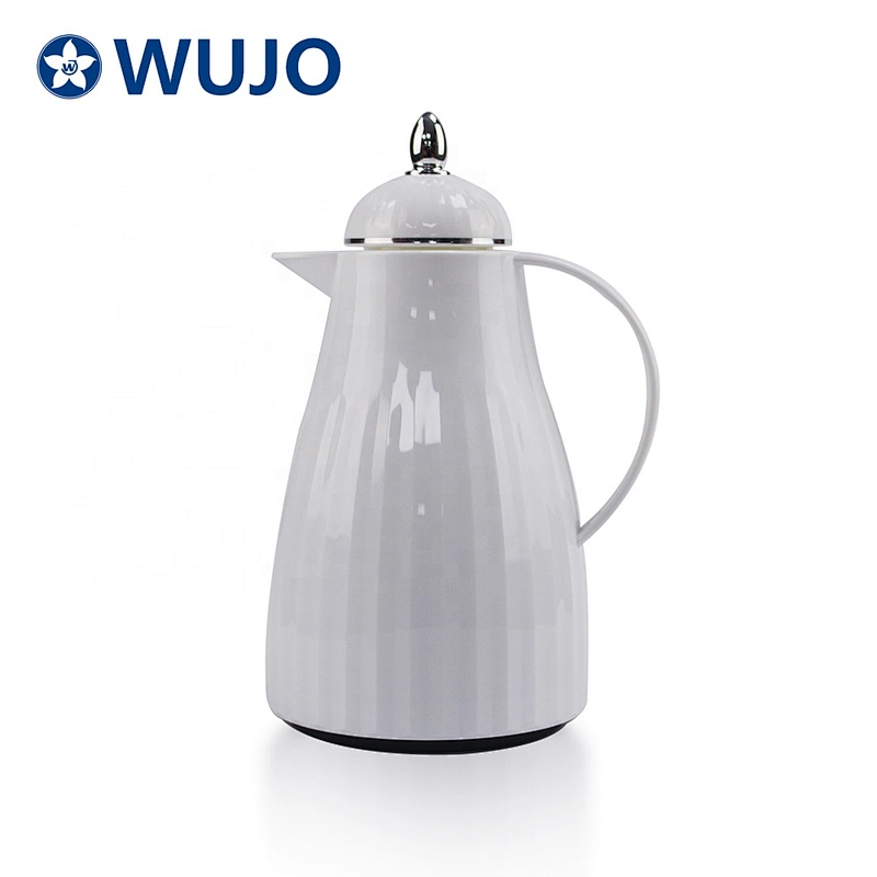 WUJO plastic bottle cheap vacuum thermos with glass liner