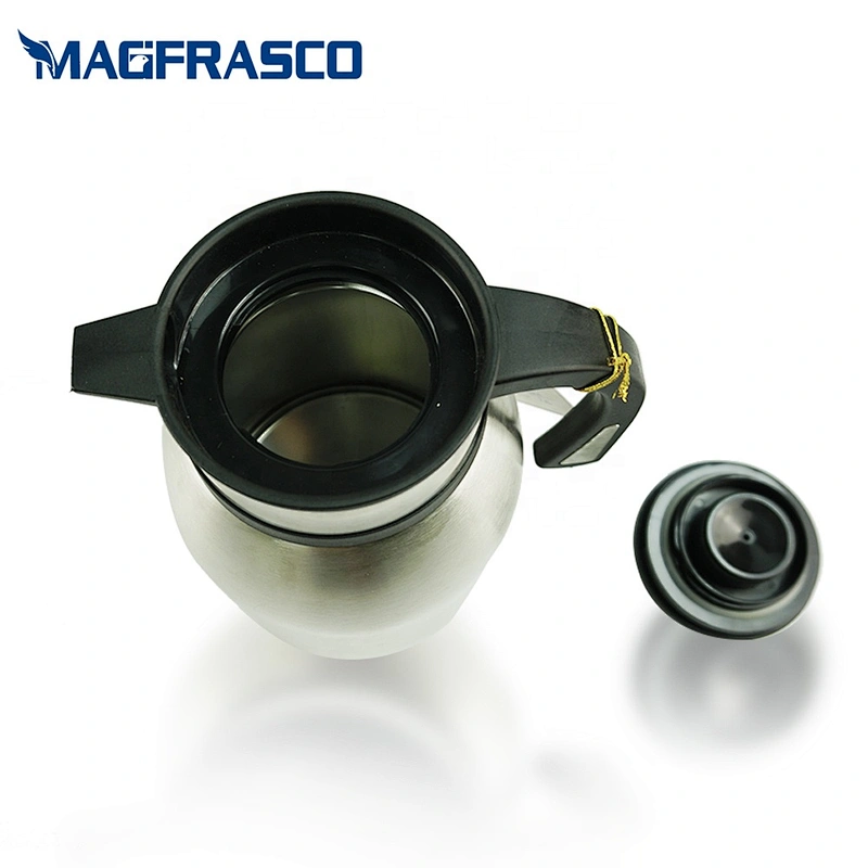 OEM 1.2L 1.5L 2.0 Liters Custom Capacity Logo Stainless Steel Thermal Arab Printed Double Wall Coffee Pot