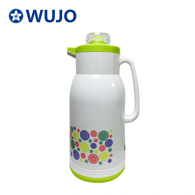 WUJO 1L 1.9L vacuum thermal tea turkish arab insulation plastic coffee pot