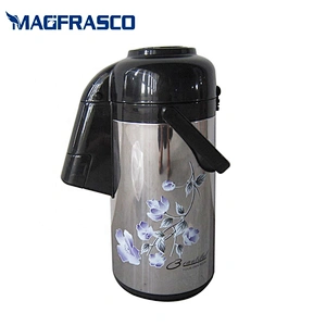 Manufacturer Restaurant Hotel Coffee Carafe Glass Liner  SS  AirPot Stainless Steel Thermos Flask