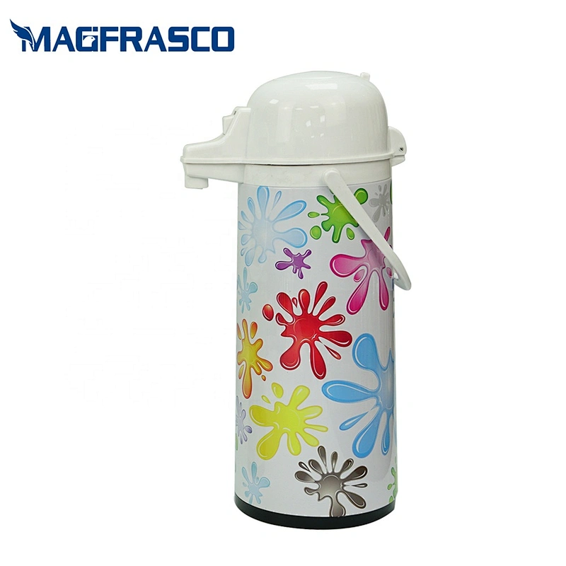 Factory Sri Lanka Bangladesh Insulation Water Container Glass Refill Metal Pump Dispenser Coffee Pot  AirPot
