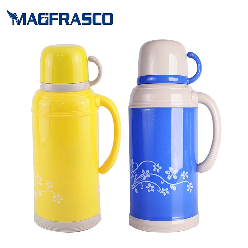 Factory Free Sample 1L 1.8L Custom Logo Blue Glass Refill Termos Plastic Travel Outdoor Stanley Thermo