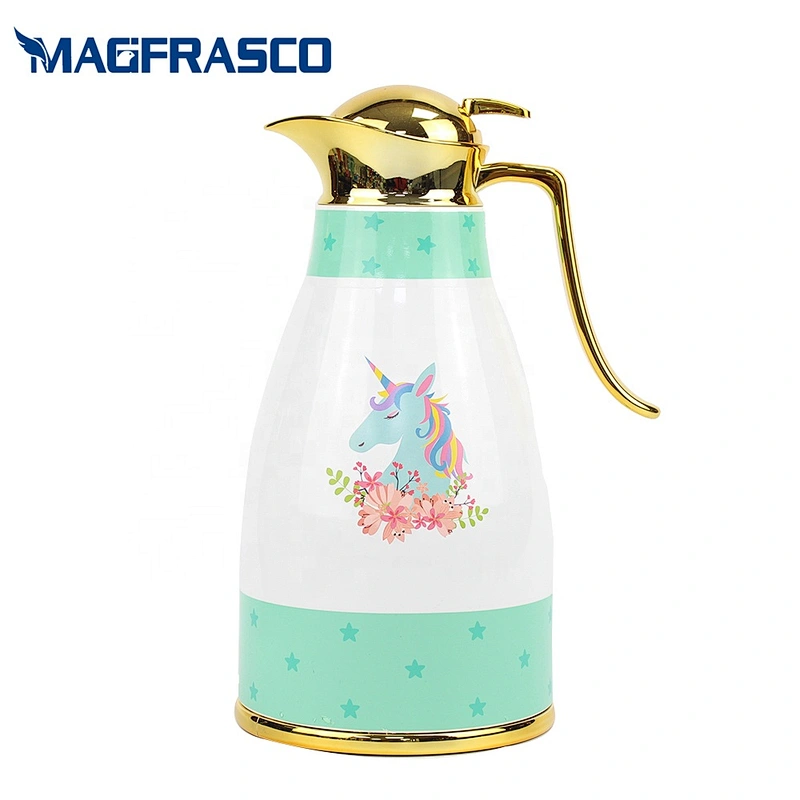 0.68L 1L High Quality Candle Burn Tea Water Beverage Glass Inner Personalized Thermos Coffee Pot
