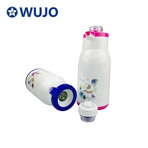 WUJO manufacturer wholesale arabic coffee water insulation vacuum plastic thermos
