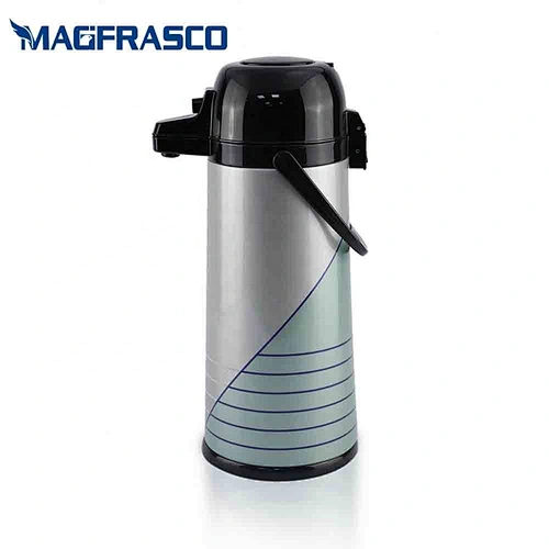 Factory Sri Lanka Bangladesh Insulation Water Container Glass Refill Metal Pump Dispenser Coffee Pot  AirPot