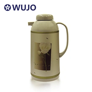 Magfrasco thermos metal body glass lined thermal insulated flask bottle