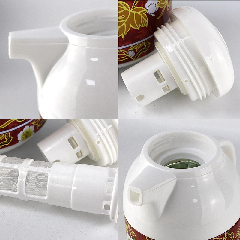 1L Middele East arabic antique trendy vacuum thermos glass inner percolator tea infuser flask