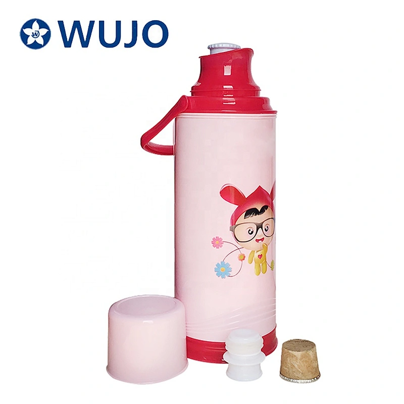 Custom logo hot 24 hours 2L plastic thermos glass vacuum flask