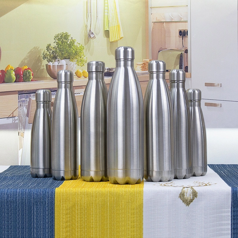 OEM Factory Sports Coffee Red Double Wall Vacuum Stainless Steel Insulated Water Bottle