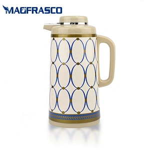 1L 1.3L 1.6L 1.9L Factory Custom Vacuum Flask Insulated ThermosThermal Metal Coffee Pot with Glass Refill