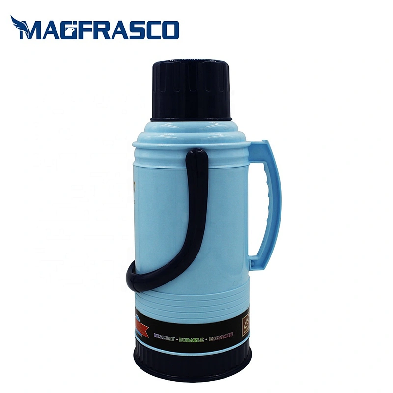 2L 3.2L 2000ml 3200ml glass lined plastic thermos vacuum flasks