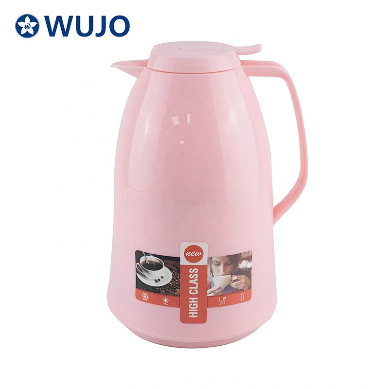 Magfrasco  custom hot cold plastic thermos vacuum flask glass inner