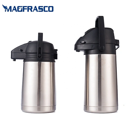1L 1.3L 1.6L 1.9L  Hotel Restaurant Customized Double Wall Airpot Termos Stanley Coffee Pot Stainless Steel