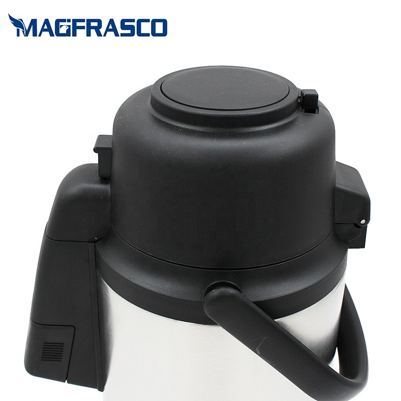 Big Endurable Capacity Silver Elephant Air Pump Pressure Coffee Pot Double Wall Stainless Steel Vacuum Airpot