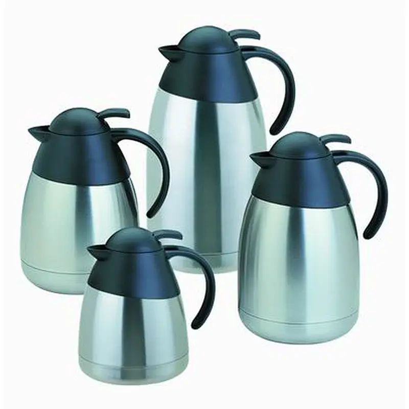 MAGFRASCO restaurant airline commercial dubai arabic silver thermal tea double wall stainless steel coffee pot