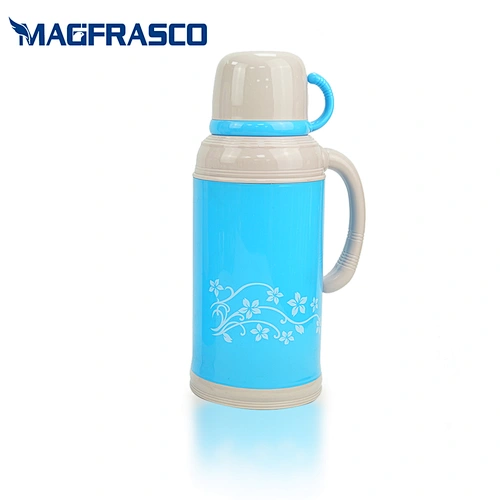 Factory Free Sample 1L 1.8L Custom Logo Blue Glass Refill Termos Plastic Travel Outdoor Stanley Thermo