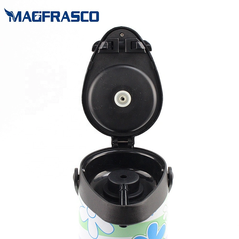 Factory 1.9L Capacity Beautiful Decoration SS Straw Pump Iron Meta Coffeel Airpot with Glass Liner Inner