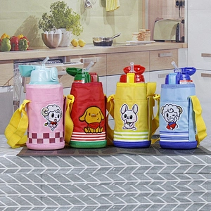 550ML Factory Keep Hot Cold  Vacuum Double Wall Stainless Steel Kids Water Bottle with Custom Printing
