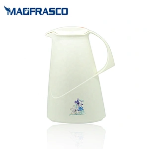 0.5L 1L glass refill inner water tea plastic thermal vacuum thermos arabic flask