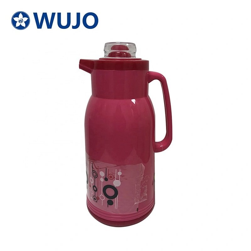 WUJO manufacturer wholesale arabic coffee water insulation vacuum plastic thermos
