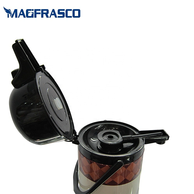 Factory Sri Lanka Bangladesh Insulation Water Container Glass Refill Metal Pump Dispenser Coffee Pot  AirPot