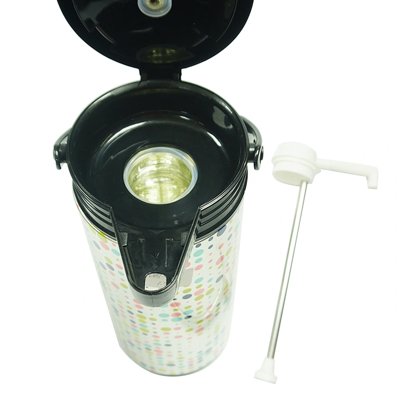 1.9L glass refill inner plastic vacuum flask thermal vacuum coffee airpot