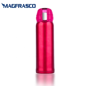 OEM Factory Sports Coffee Red Double Wall Vacuum Stainless Steel Insulated Water Bottle